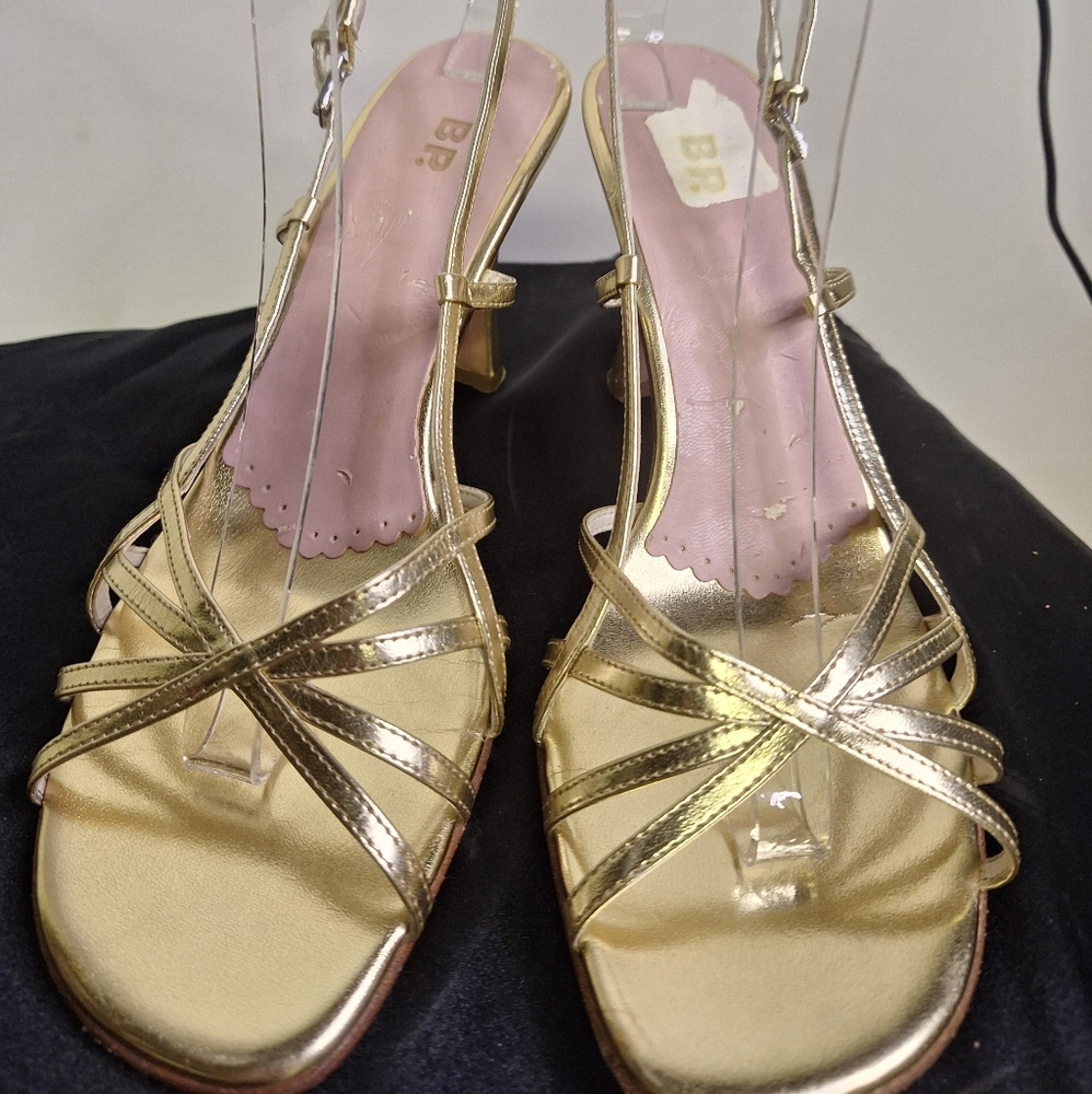 B P Bold Strappy Women's 3"Heels Size 8 - Picture 2 of 8